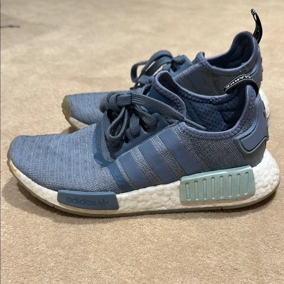 adidas gazelle silver green womens Adidas NMD R1 PK W Ice Blue NOIRFONCE Sneakers main image 0